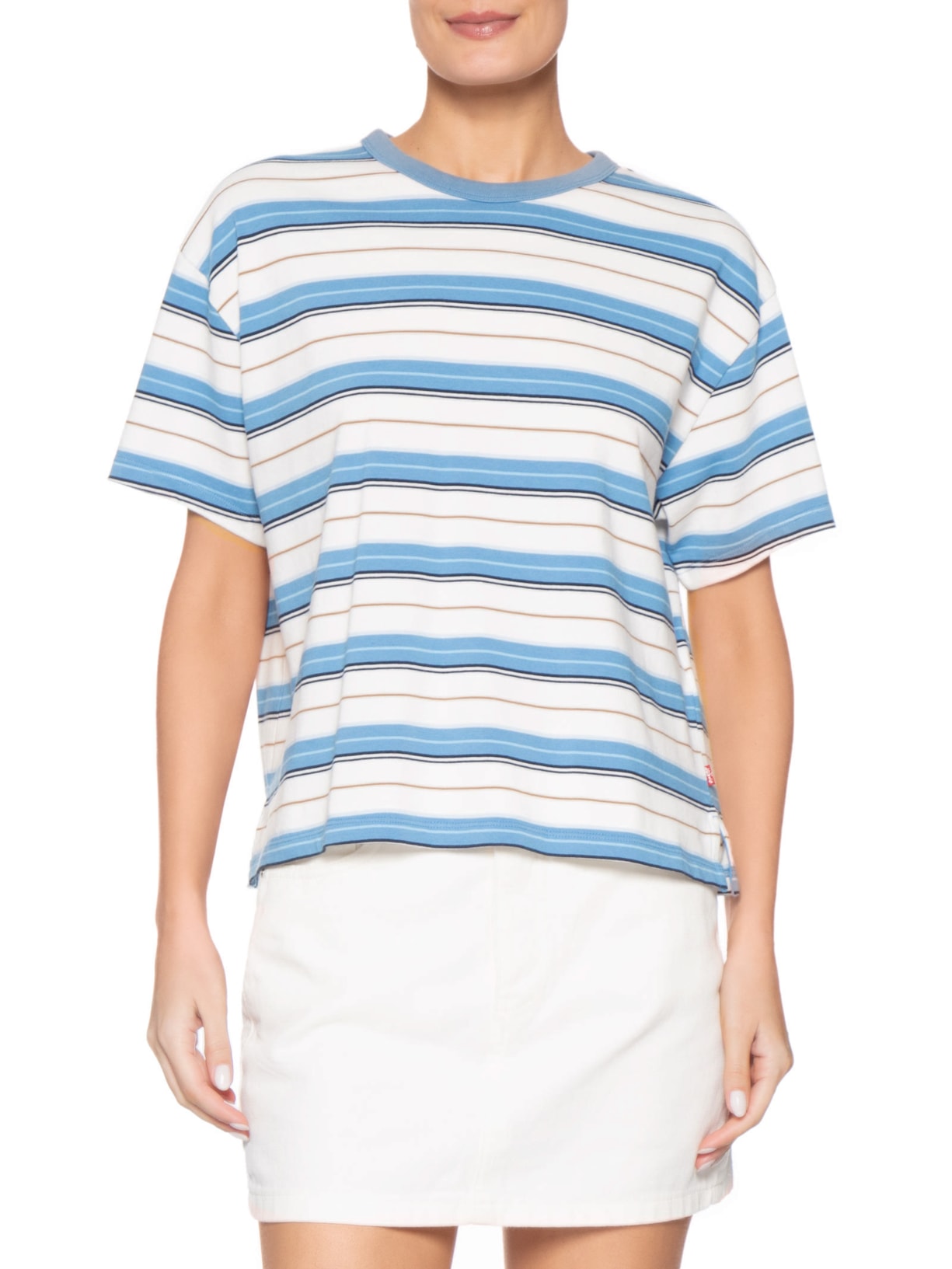 Camiseta Feminina Levi's Vintage SS Tee Azul Levi's
