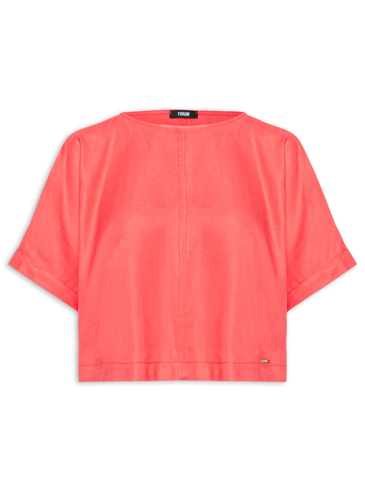 Camiseta Feminina Linho - Rosa