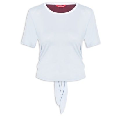 Camiseta Feminina Lisa Golf - Azul