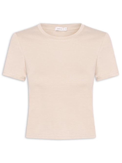 Camiseta Feminina Lisa Mc - Bege