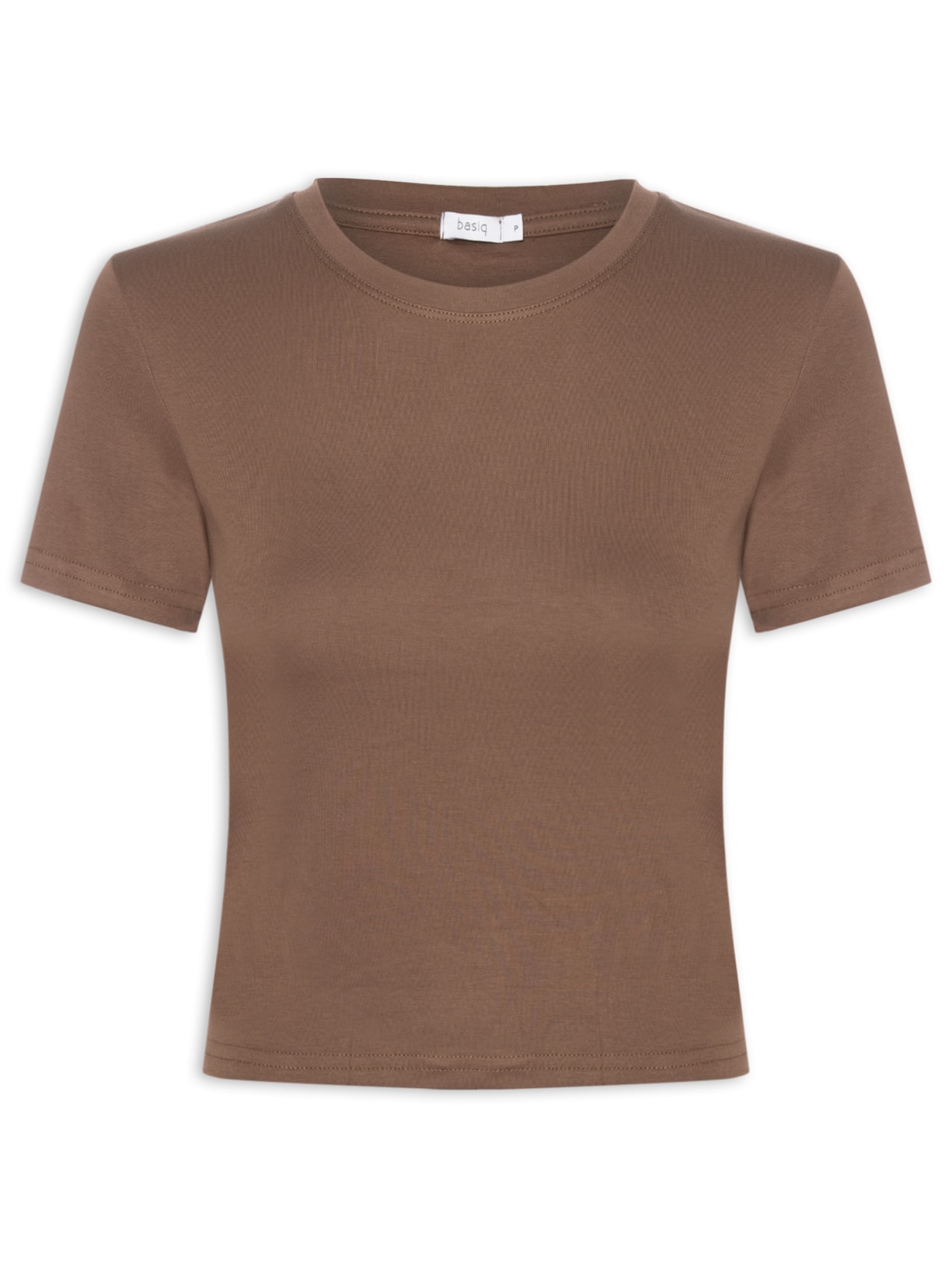 Camiseta Feminina Lisa Mc - Marrom