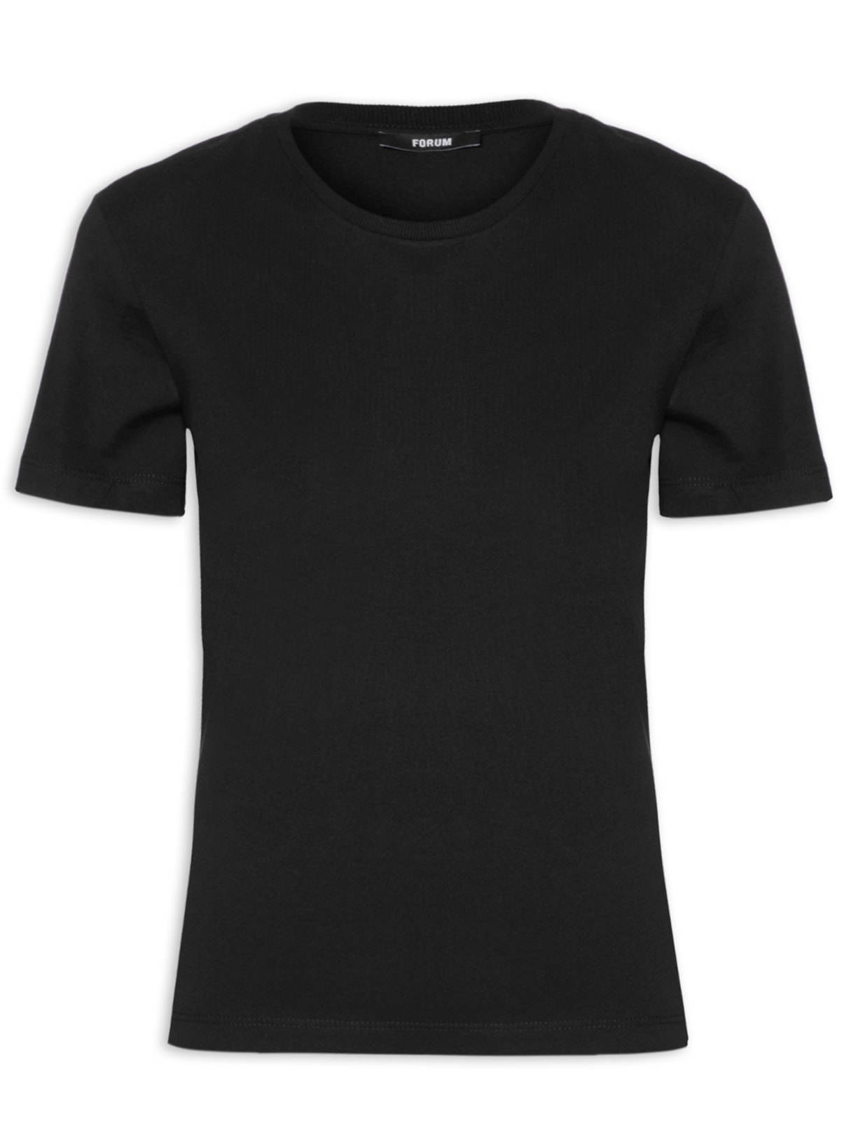 Camiseta Feminina Lisa - Preto