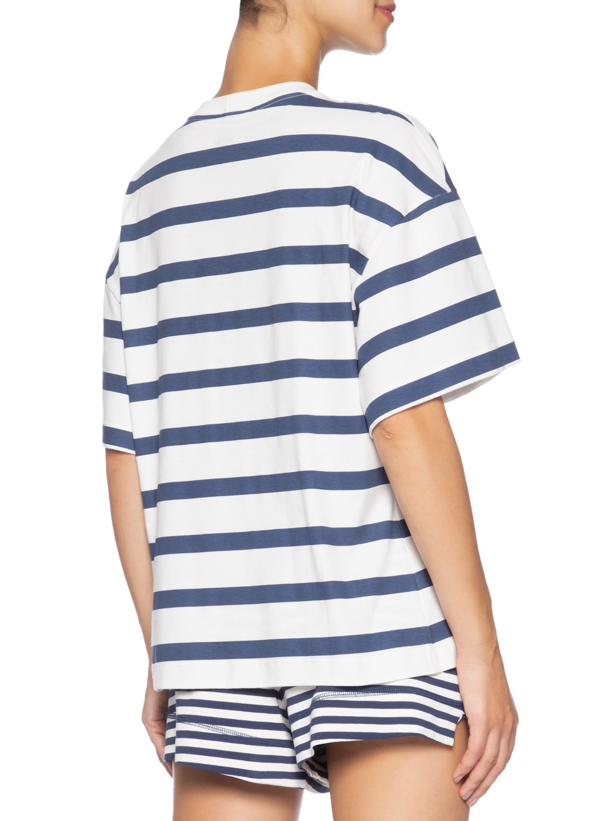 Camiseta Feminina Listra Bordado Natureza Salgada – Branco Dress To