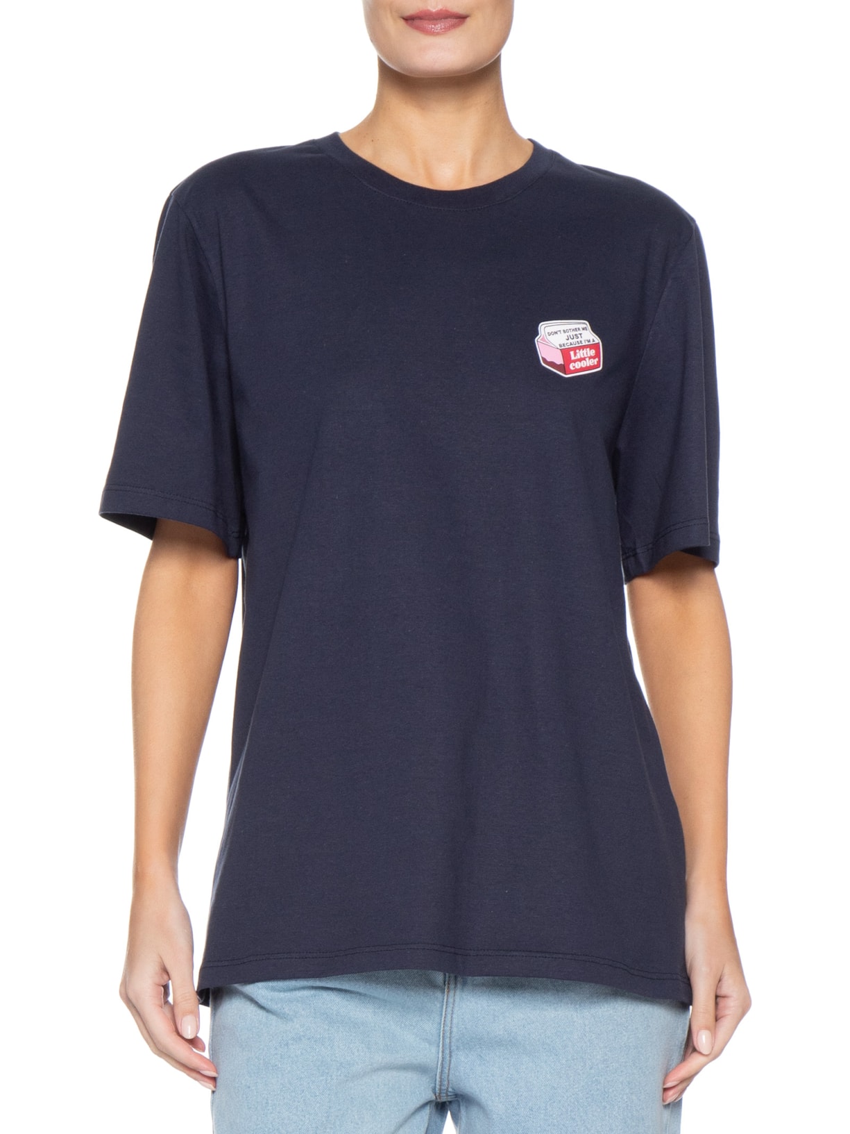 Camiseta Feminina Little Cooler Azul All Most Vintage