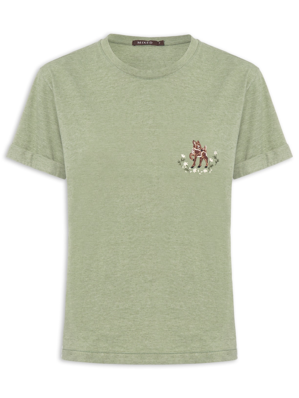 Camiseta Feminina Lodge - Verde