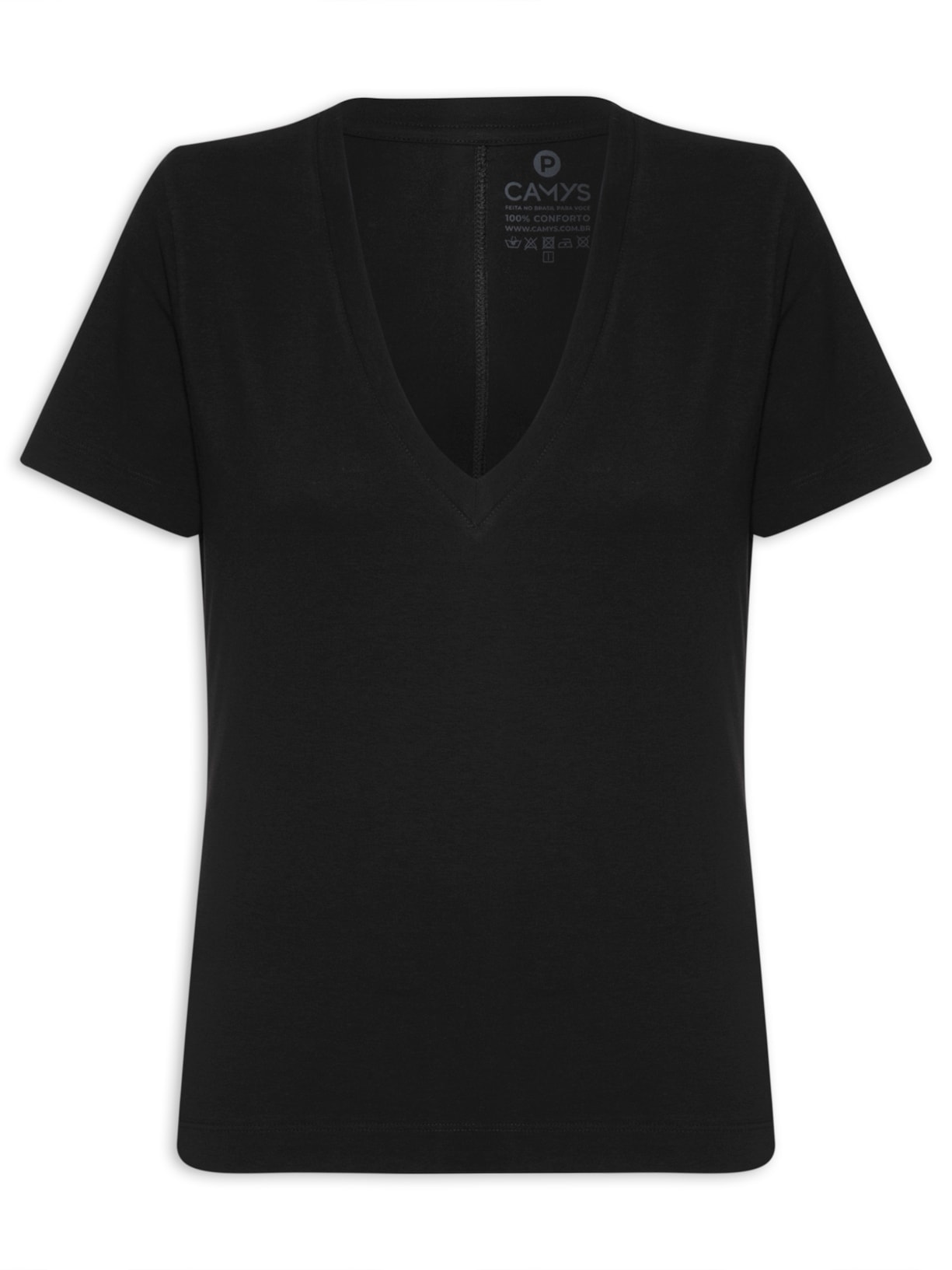 Camiseta Feminina Looks Hero - Preto