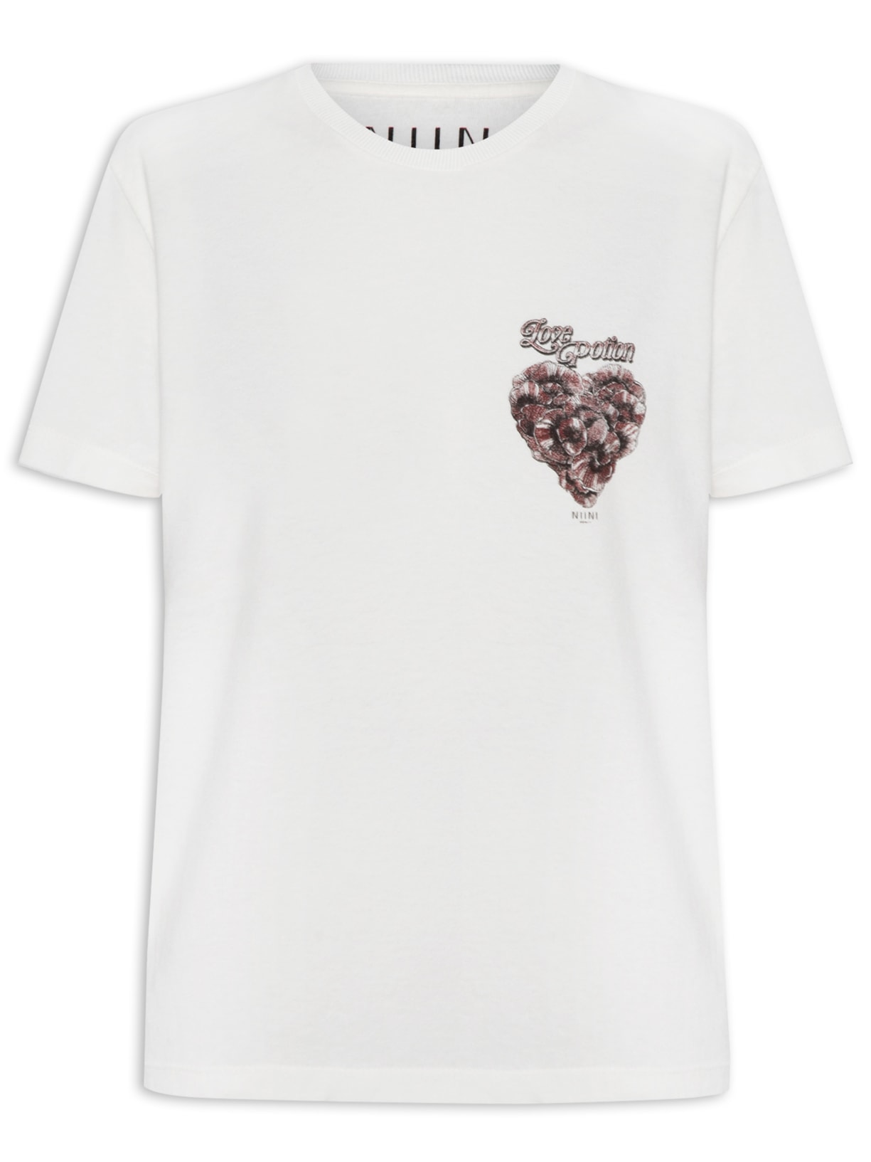 Camiseta Feminina Love Position - Branco
