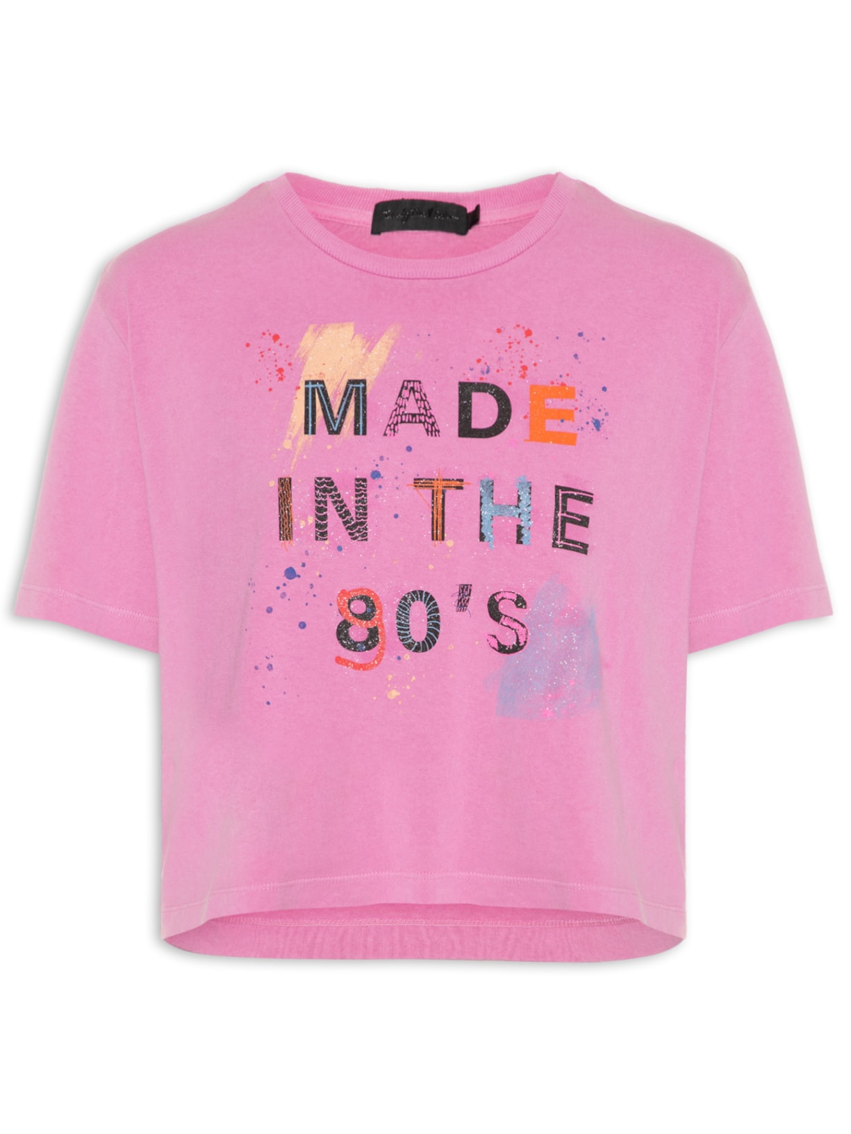 Camiseta Feminina Made In The 90's Lilás Twenty Four Seven