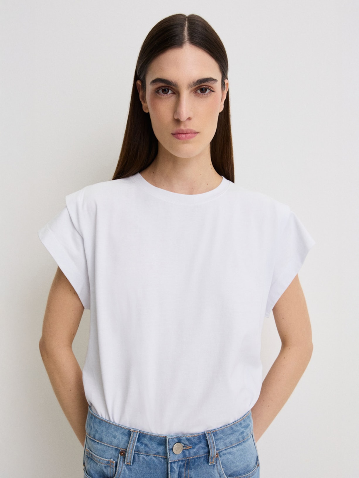 Camiseta Feminina Madri I26 Branco Mixed