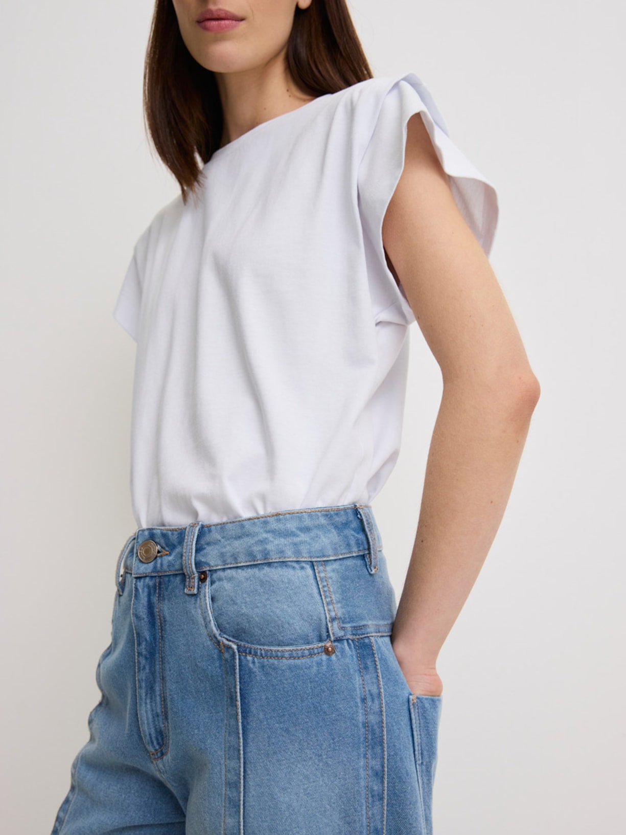 Camiseta Feminina Madri I26 Branco Mixed