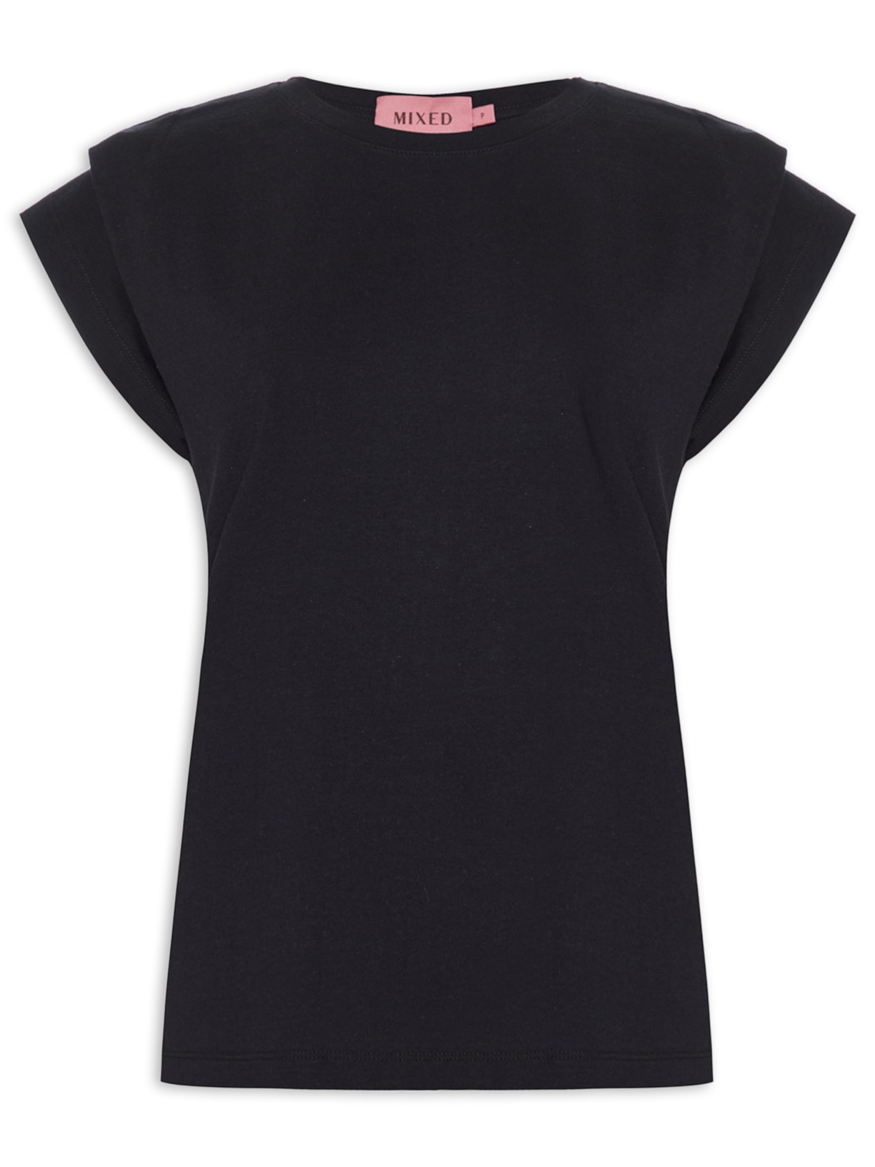 Camiseta Feminina Madri I26 Preto Mixed