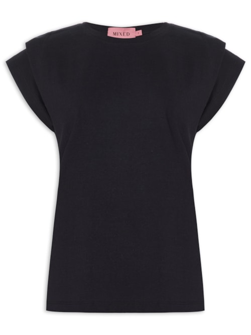Camiseta Feminina Madri I26 - Preto