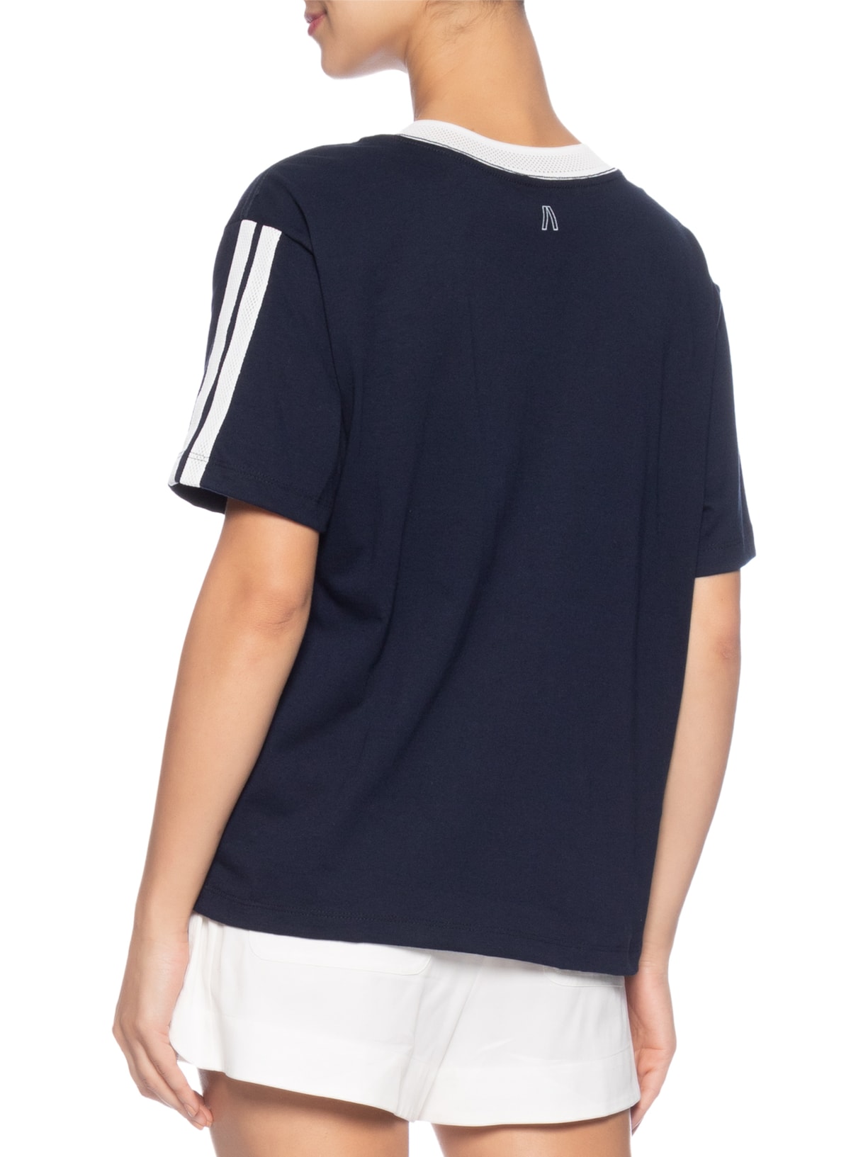 Camiseta  Feminina Malha AJ Team Azul Animale Jeans