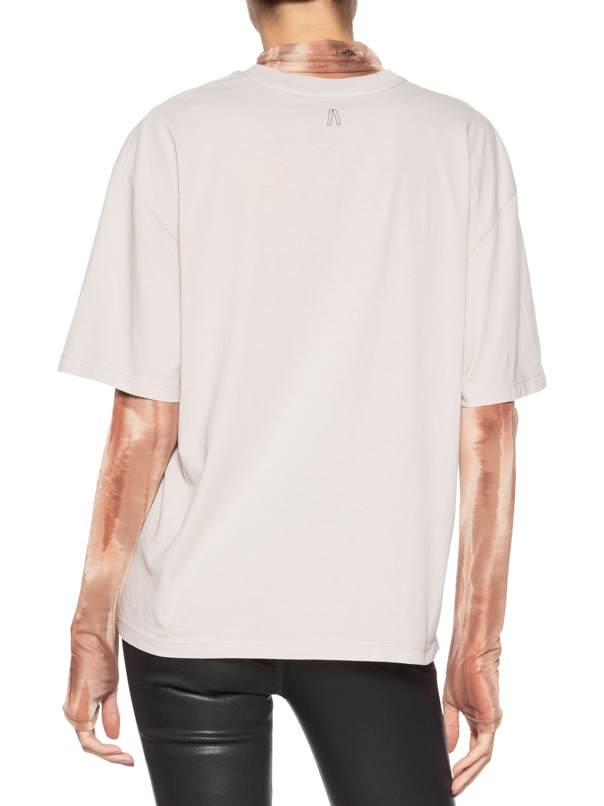 Camiseta Feminina Malha Boot Vintage Cinza Animale Jeans