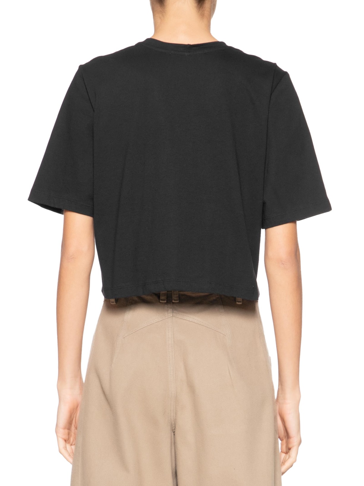 Camiseta Feminina Malha Corselet Preto Animale