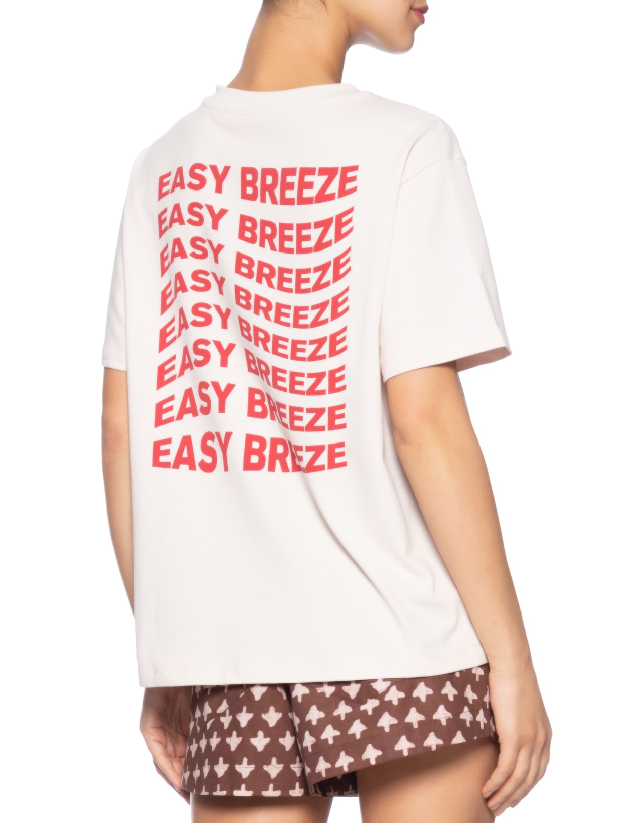 Camiseta Feminina Malha Easy Breeze Rosa Animale Jeans