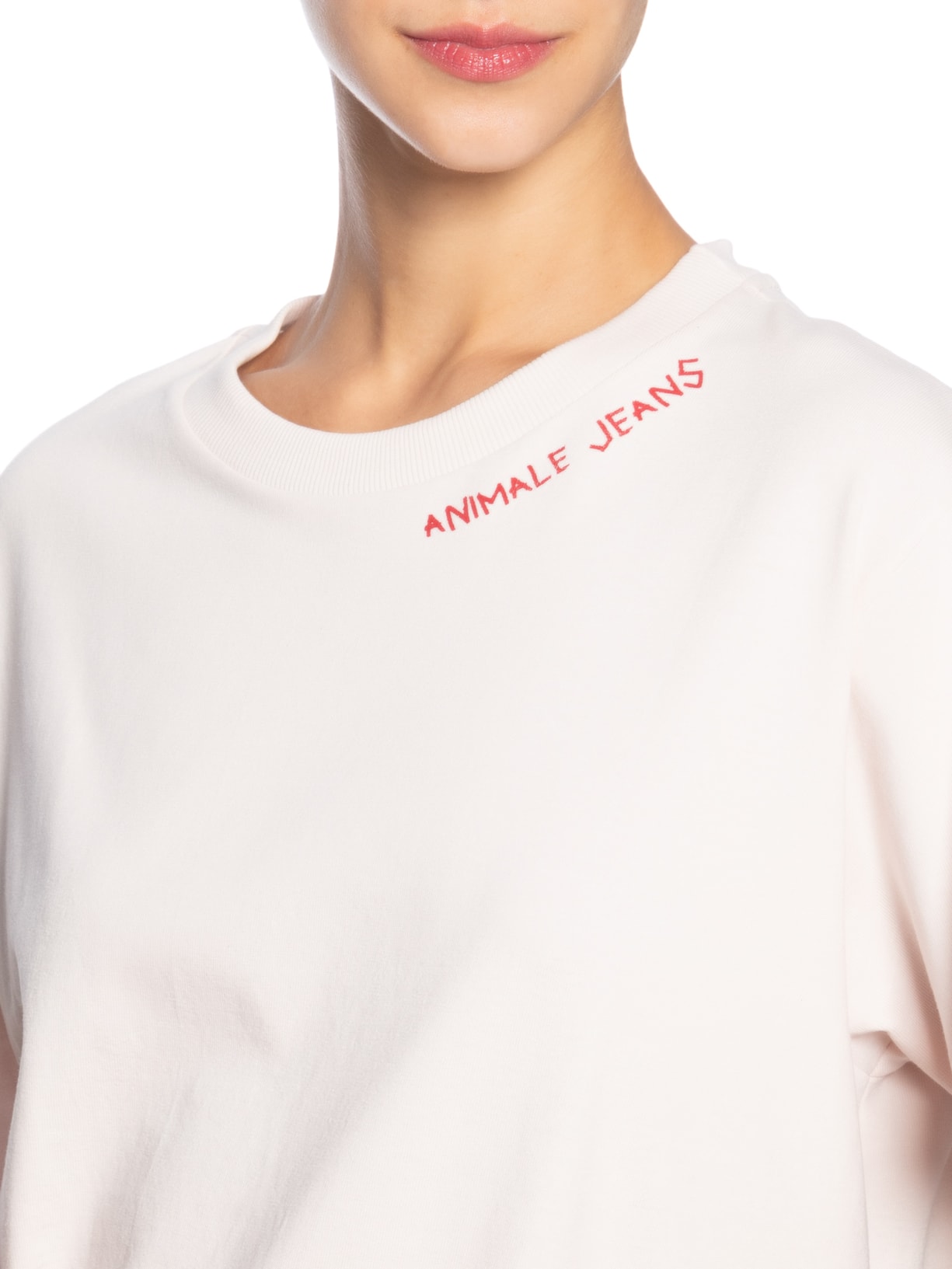 Camiseta Feminina Malha Easy Breeze Rosa Animale Jeans