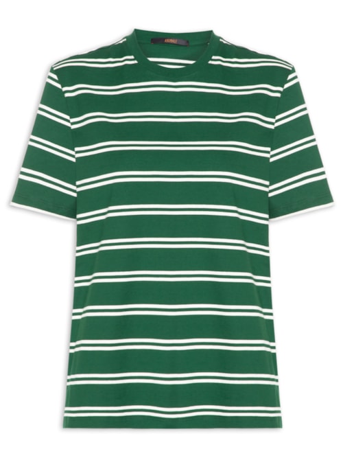 Camiseta Feminina Malha Fio Tinto Color - Verde