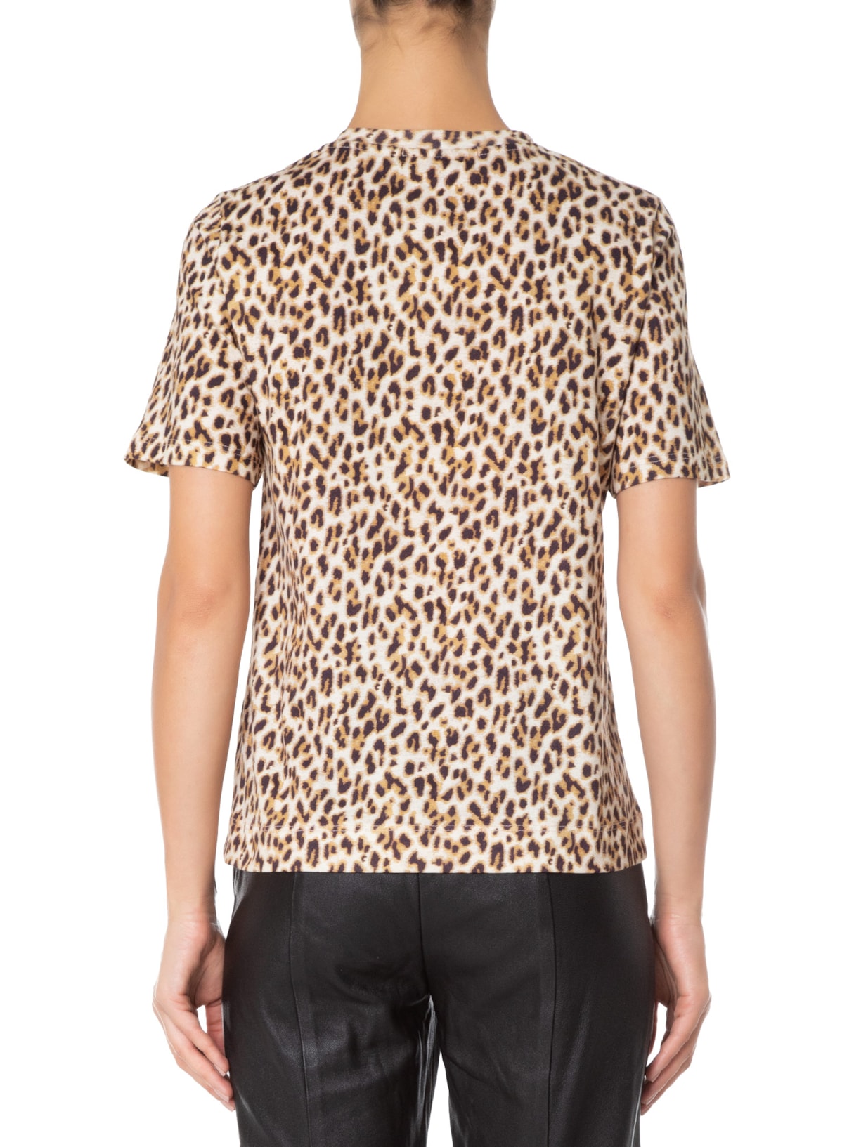 Camiseta Feminina Malha Onça Animal Print Animale