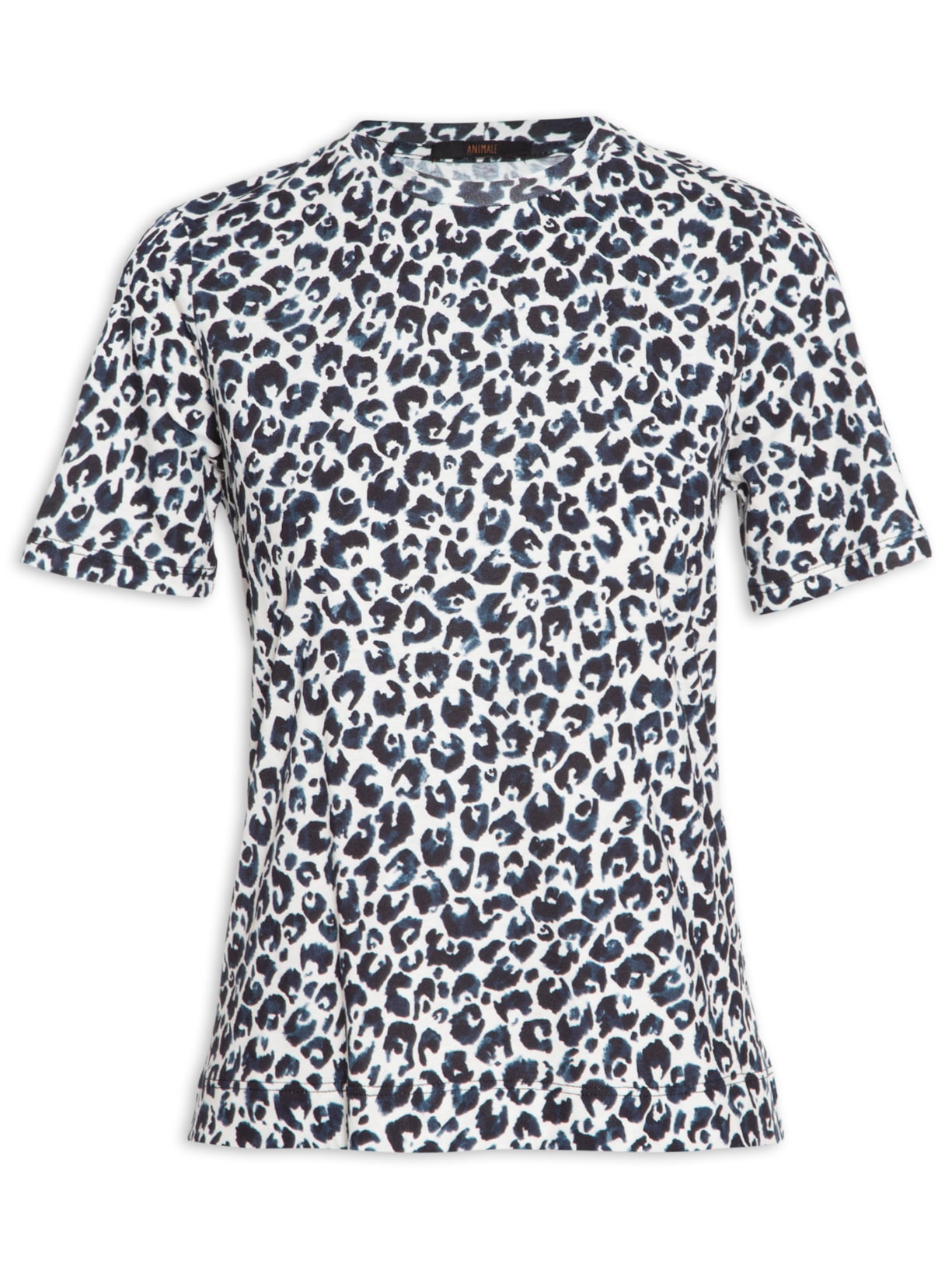 Camiseta Feminina Malha Onça Giz Color - Animal Print