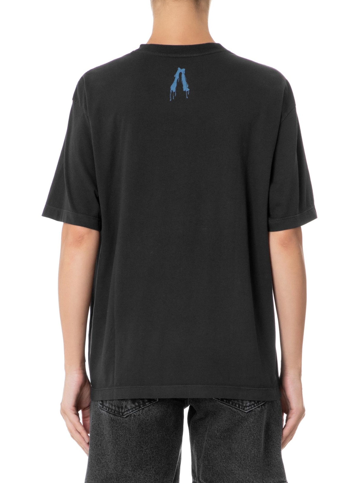 Camiseta Feminina Malha Raw Preto Animale Jeans