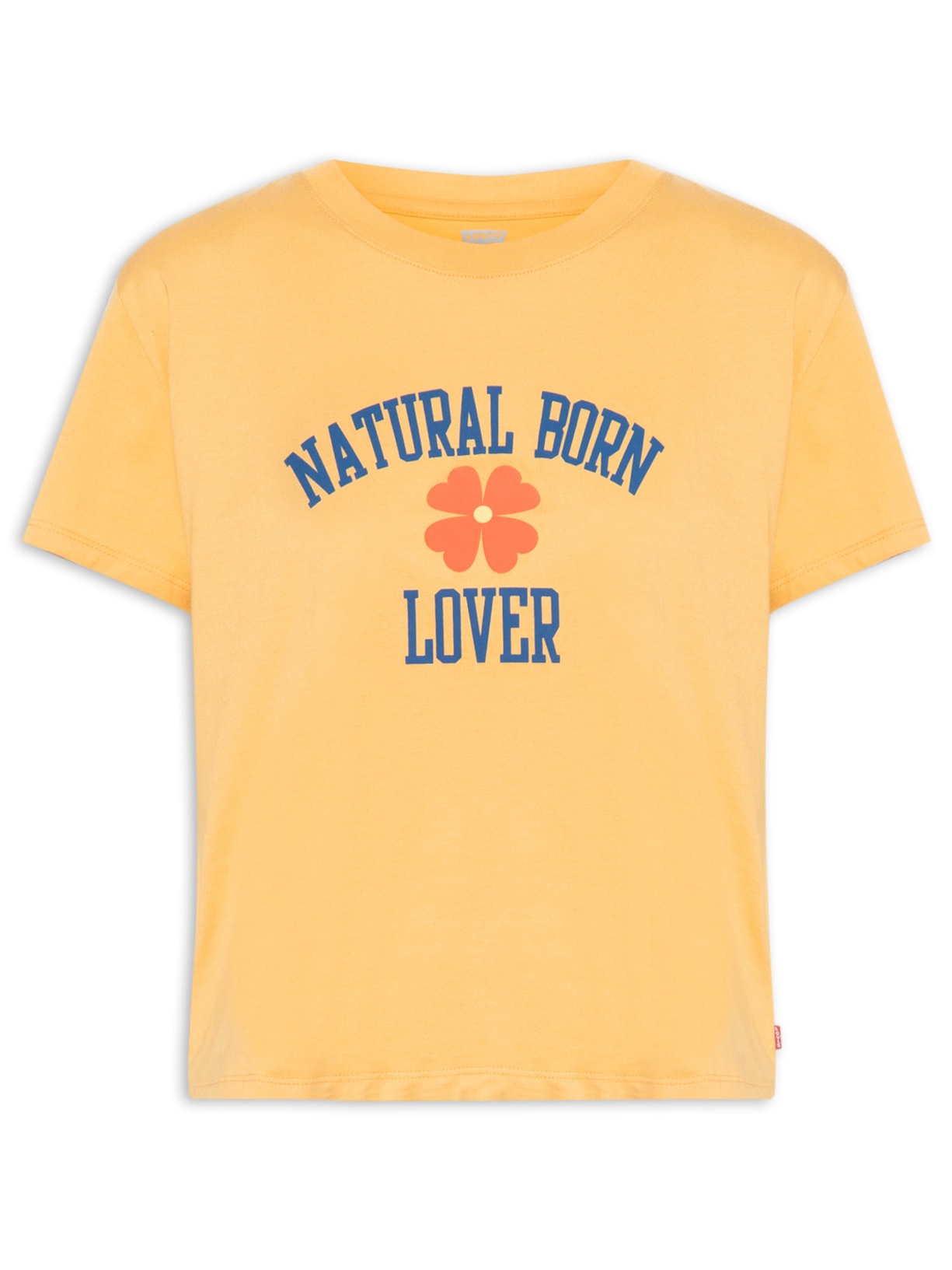 Camiseta Feminina Manga Curta - Amarelo