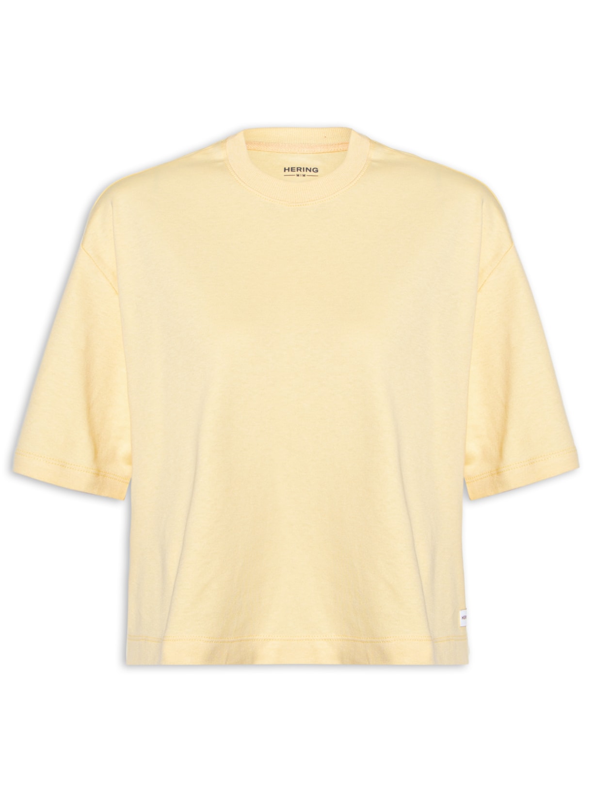 Camiseta Feminina Manga Curta - Amarelo