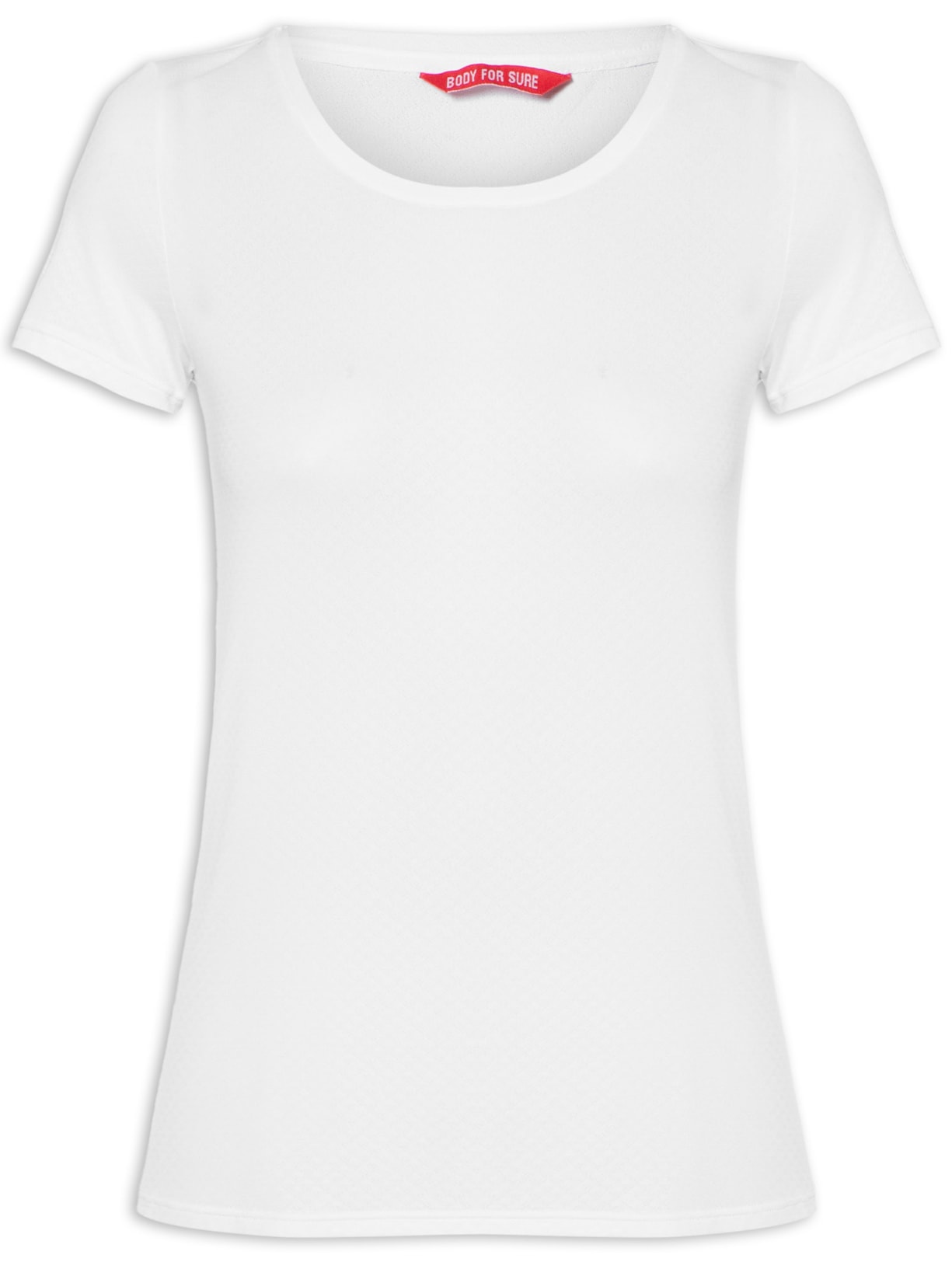 Camiseta Feminina Manga Curta - Branco