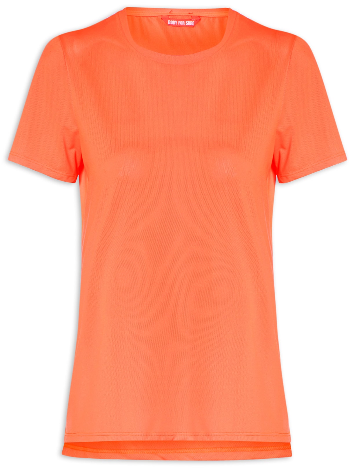 Camiseta Feminina Manga Curta - Laranja