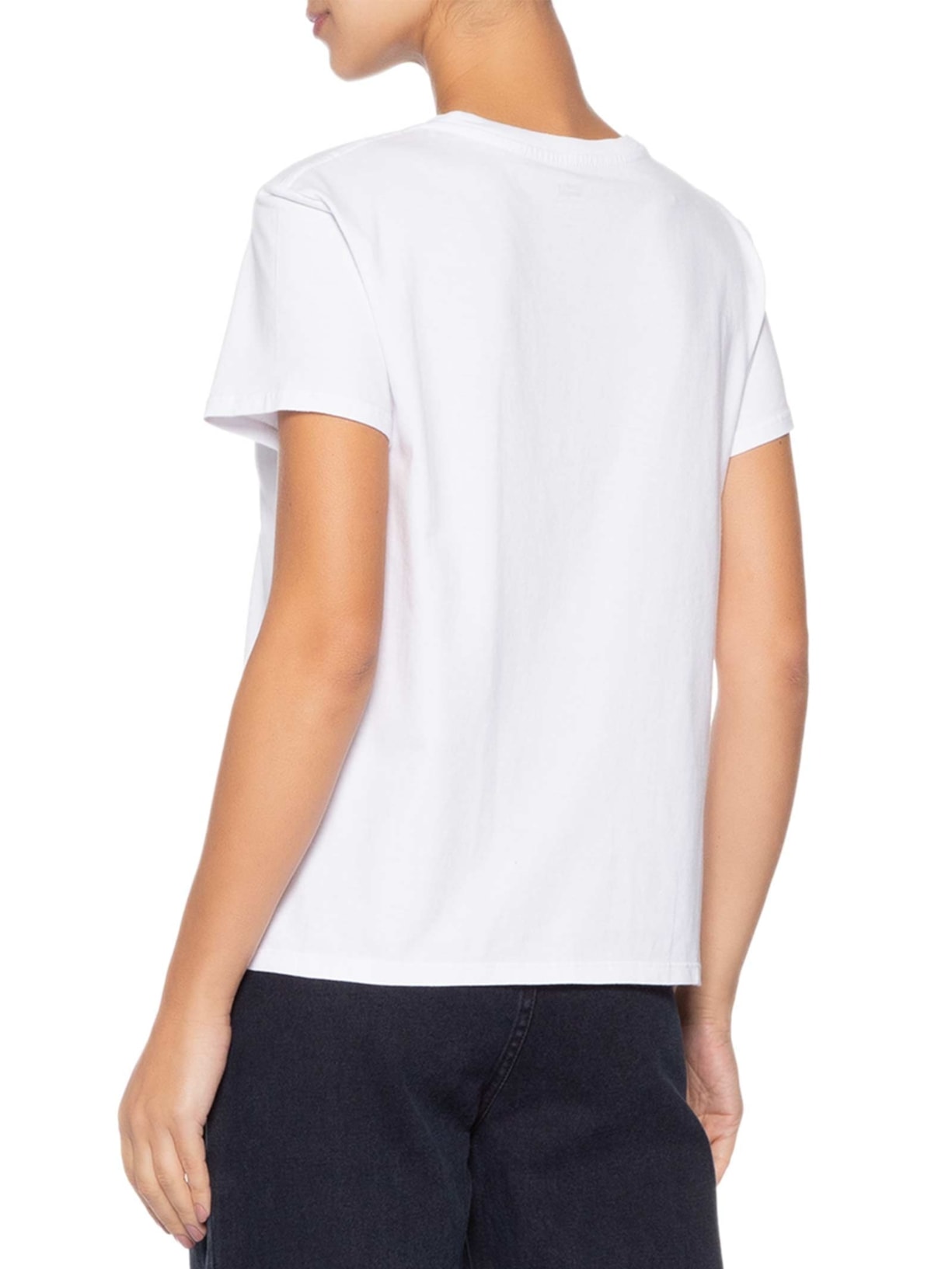 Camiseta Feminina Manga Curta Levis Branco Levi's