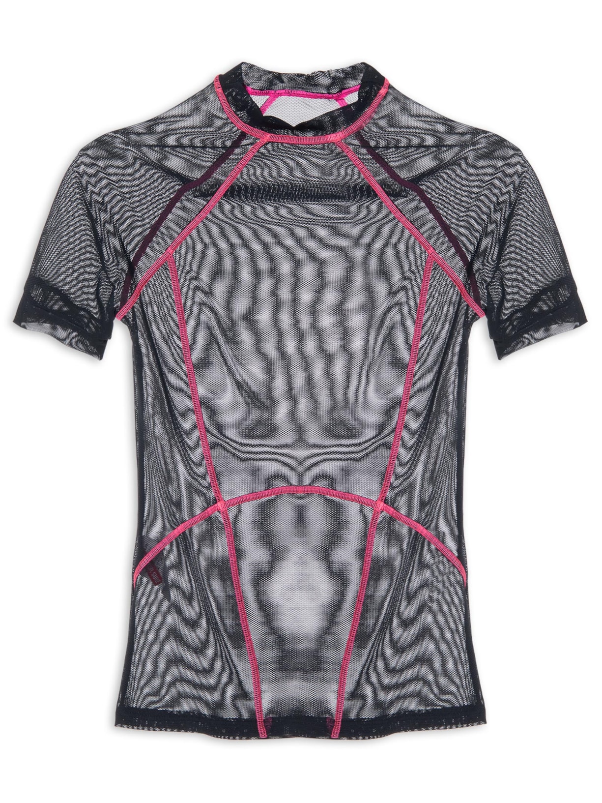 Camiseta Feminina Manga Curta Lisa - Preto