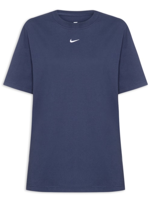 Camiseta Feminina Manga Curta Nsw Tee Wssential Lb - Azul