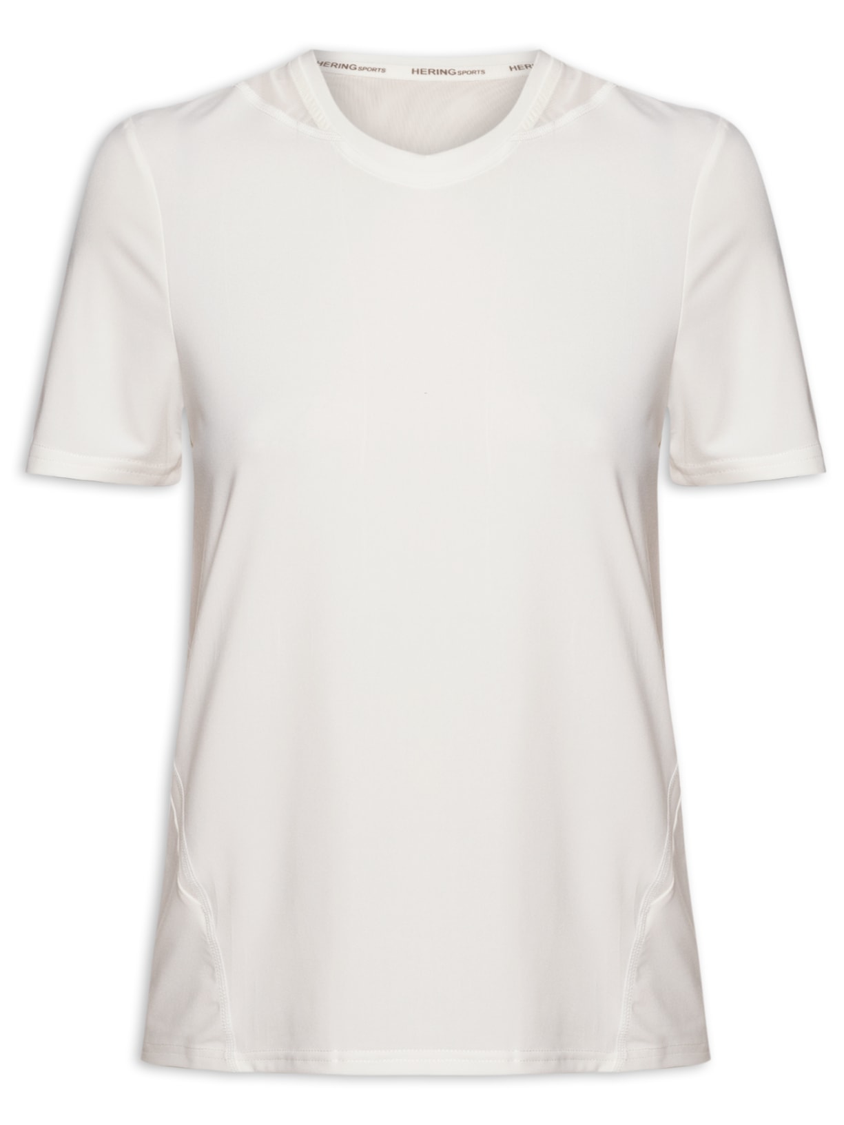 Camiseta Feminina Manga Curta - Off White