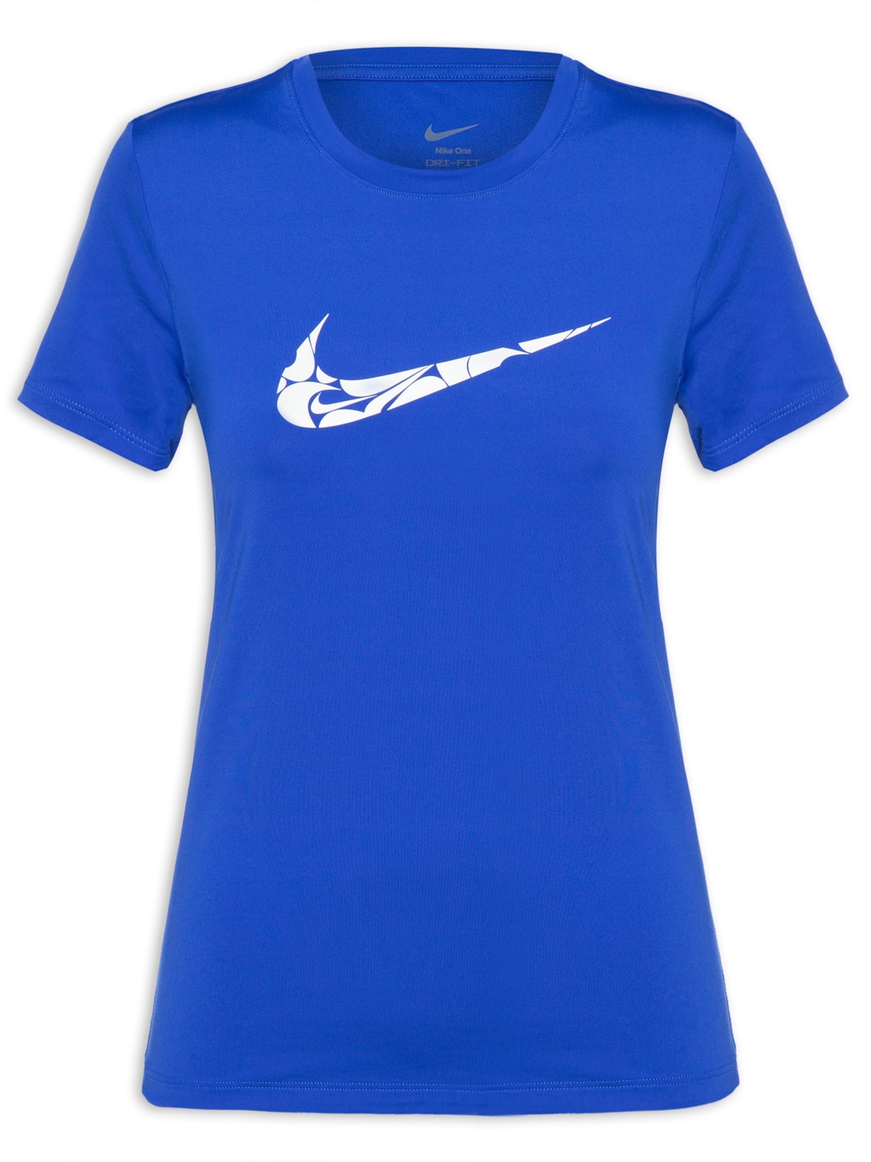 Camiseta Feminina Manga Curta One Swsh - Azul