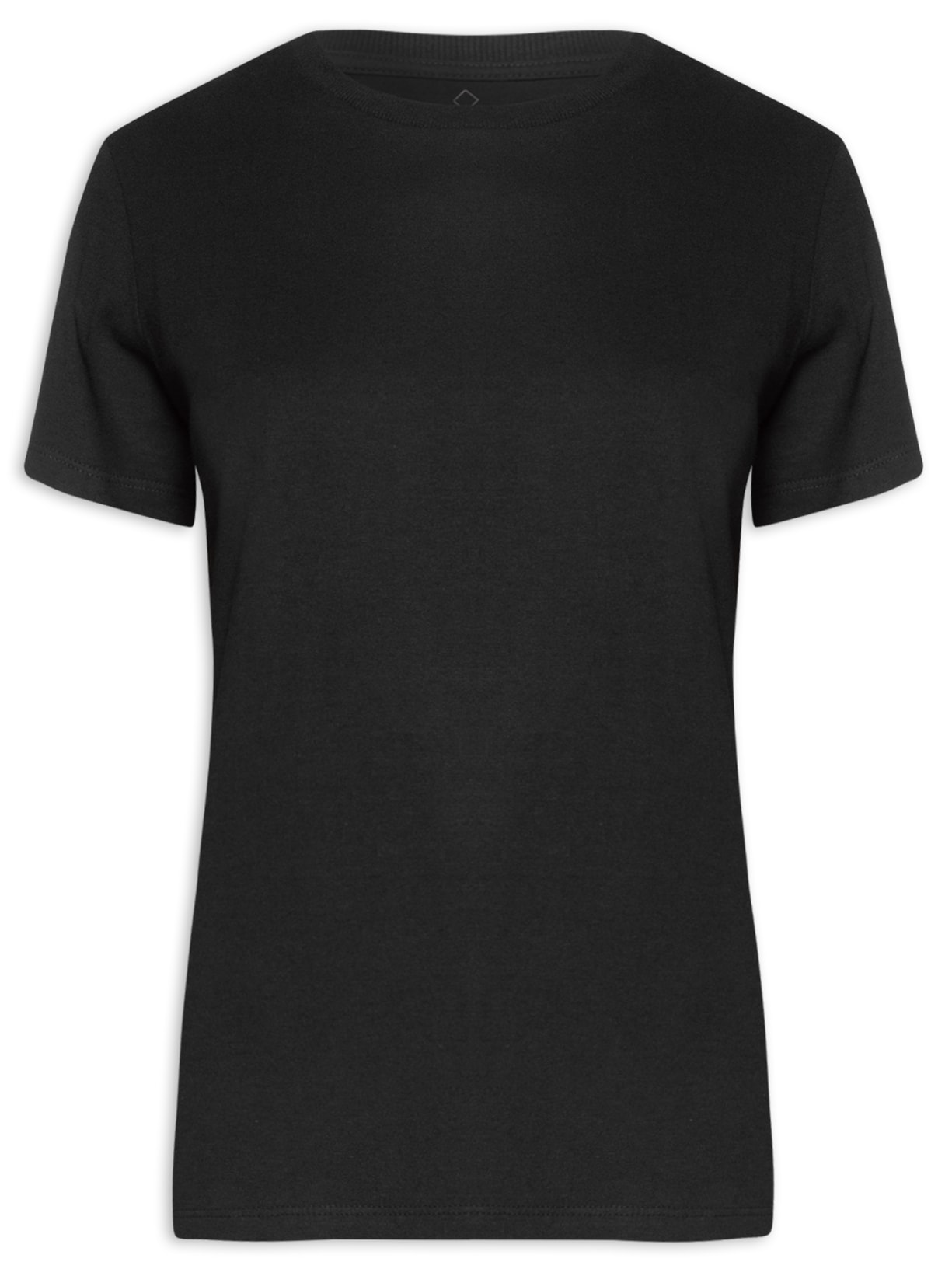 Camiseta Feminina Manga Curta - Preto