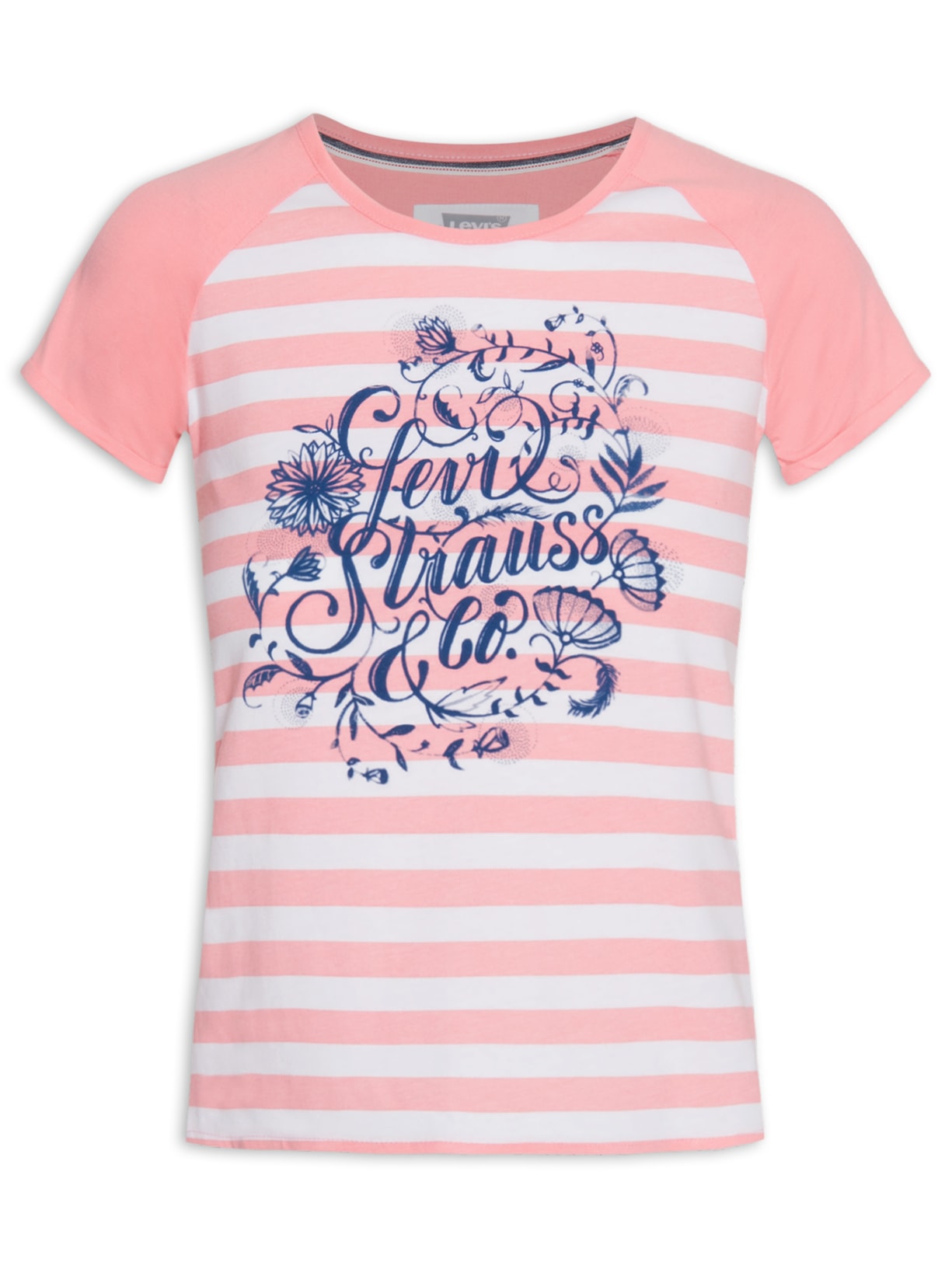 Camiseta Feminina Manga Curta - Rosa