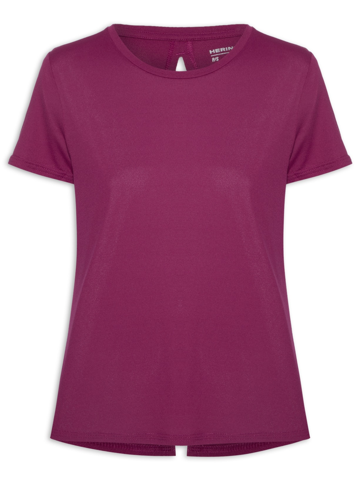 Camiseta Feminina Manga Curta - Rosa