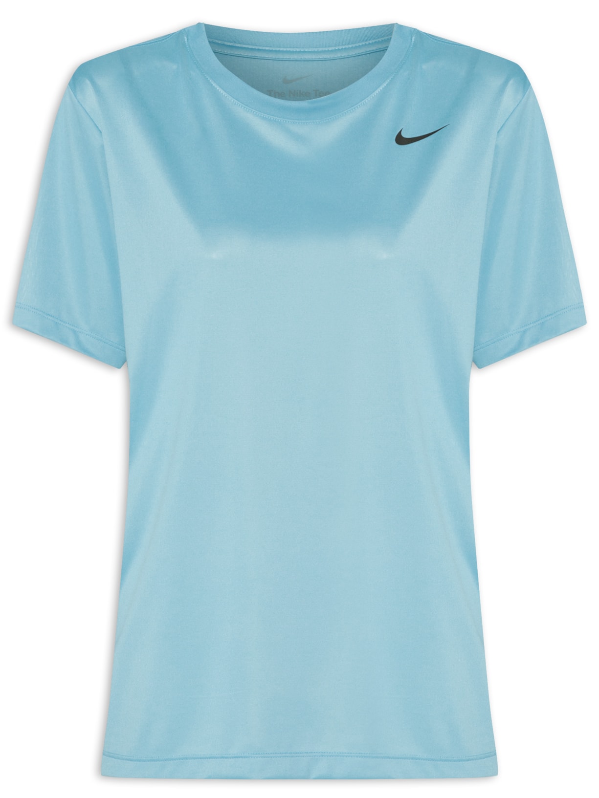 Camiseta Feminina Manga Curta Tee Re - Azul