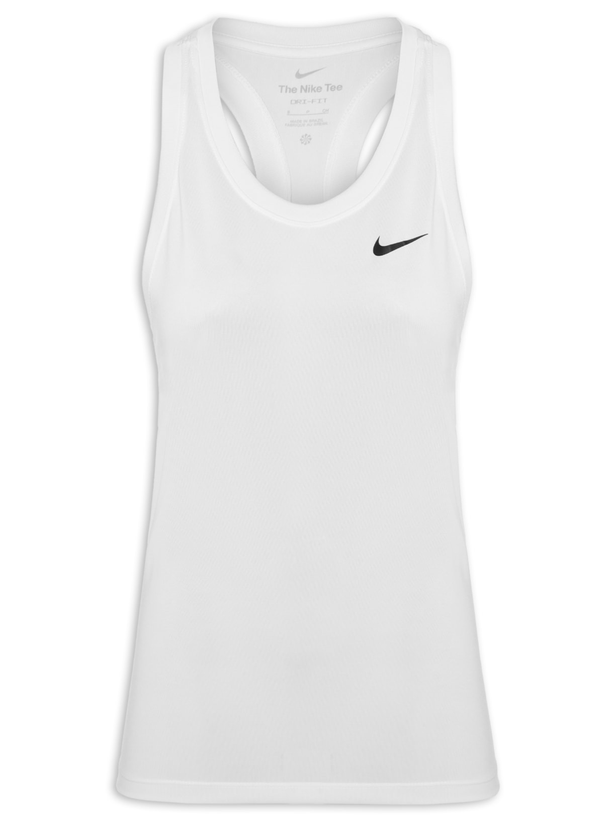 Camiseta Feminina Manga Curta W NK DF Tank RLGD R - Branco