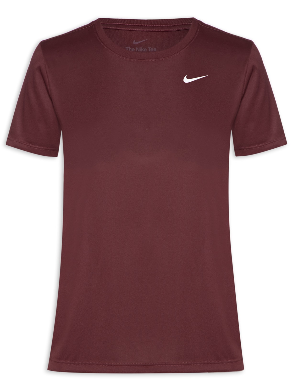 Camiseta Feminina Manga Curta W NK DF Tee RLGD LB - Vermelho