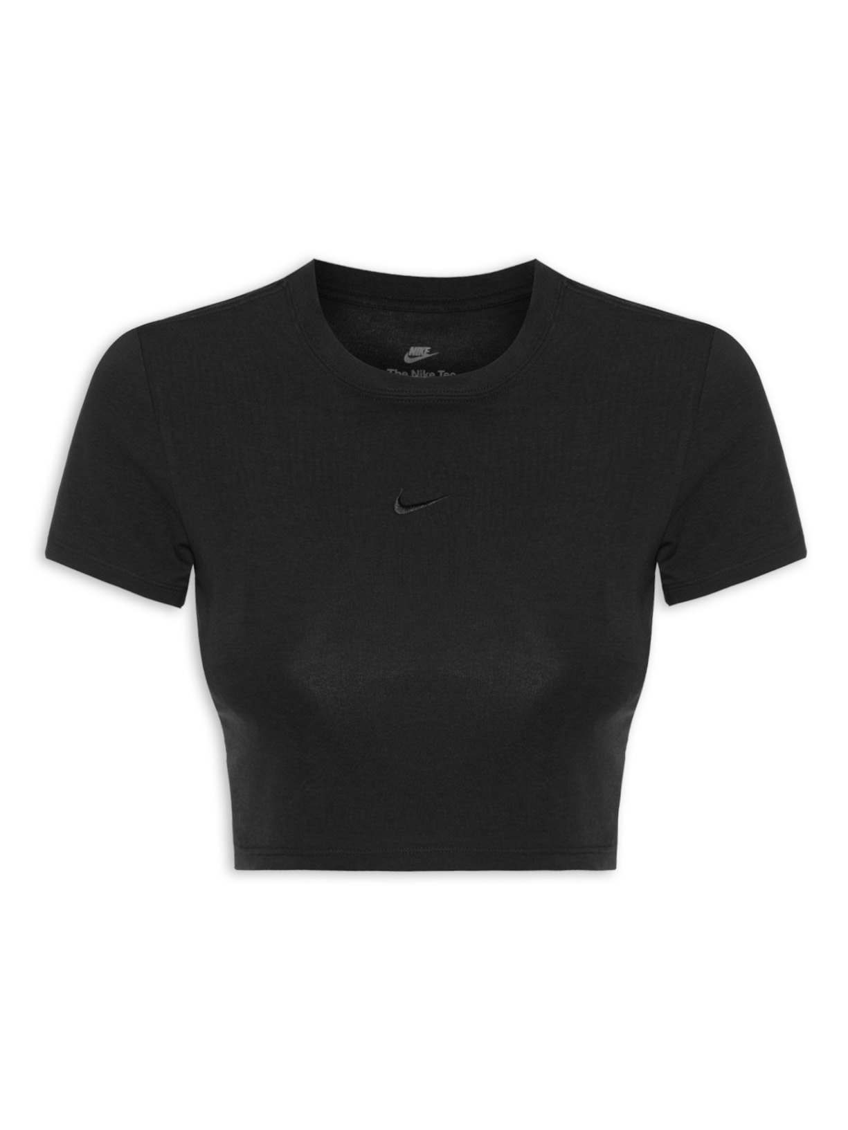 Camiseta Feminina Manga Curta W NSW Chll Knts - Preto