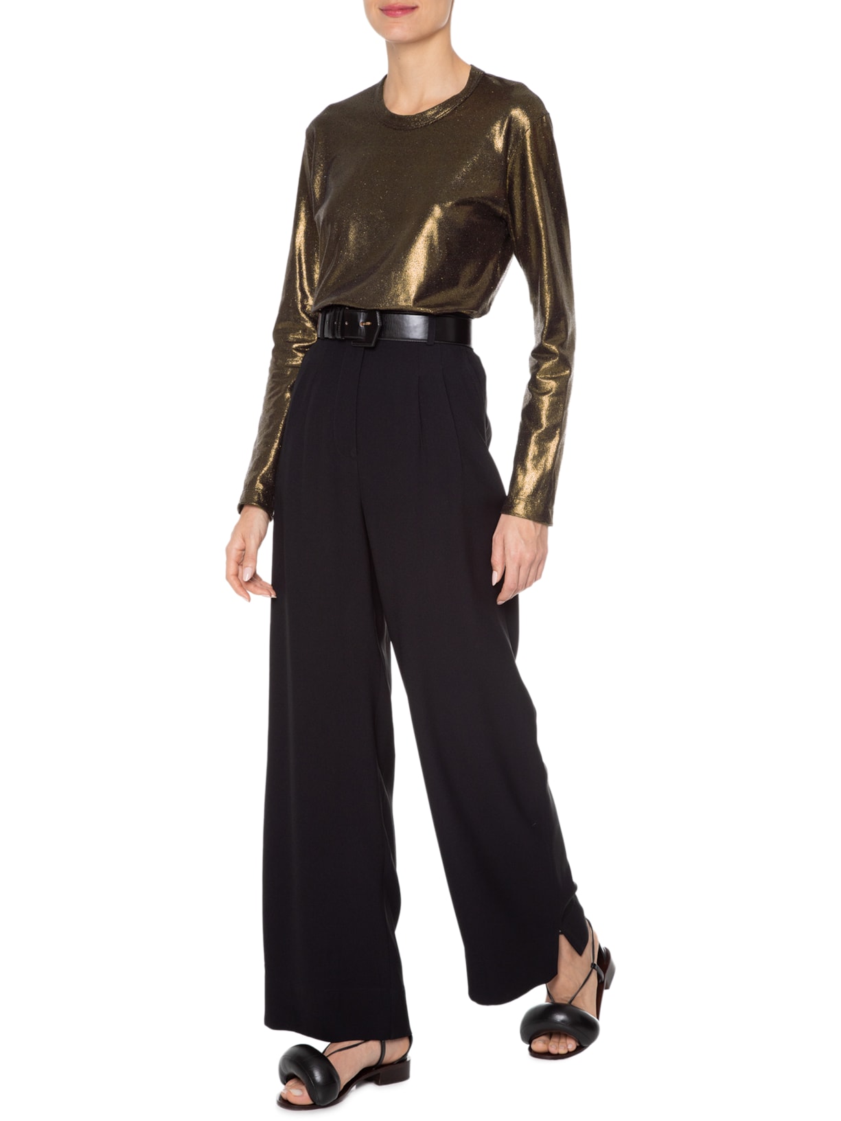 Camiseta Feminina Manga Longa Lilly Marrom Caché