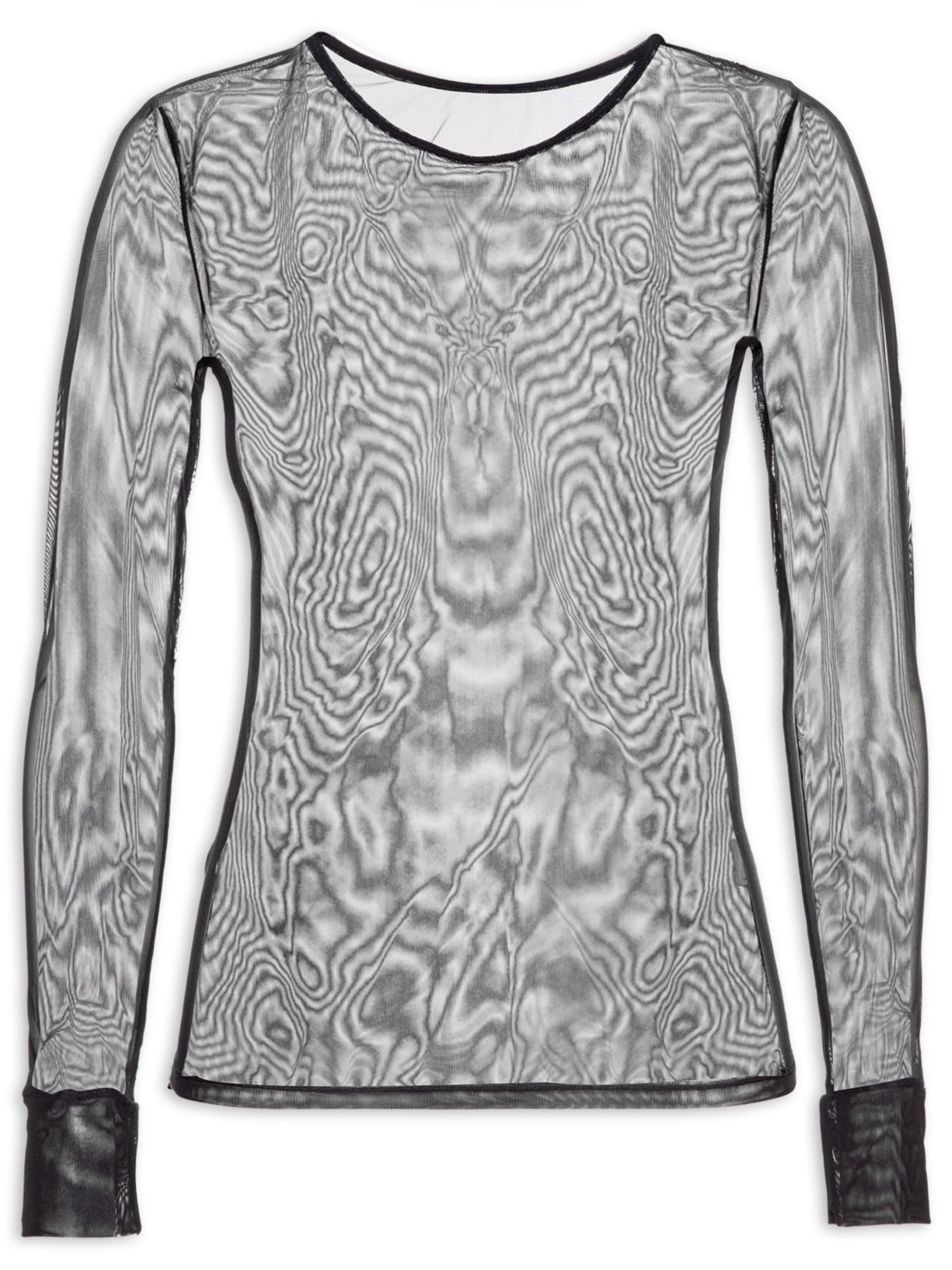 Camiseta Feminina Manga Longa - Preto