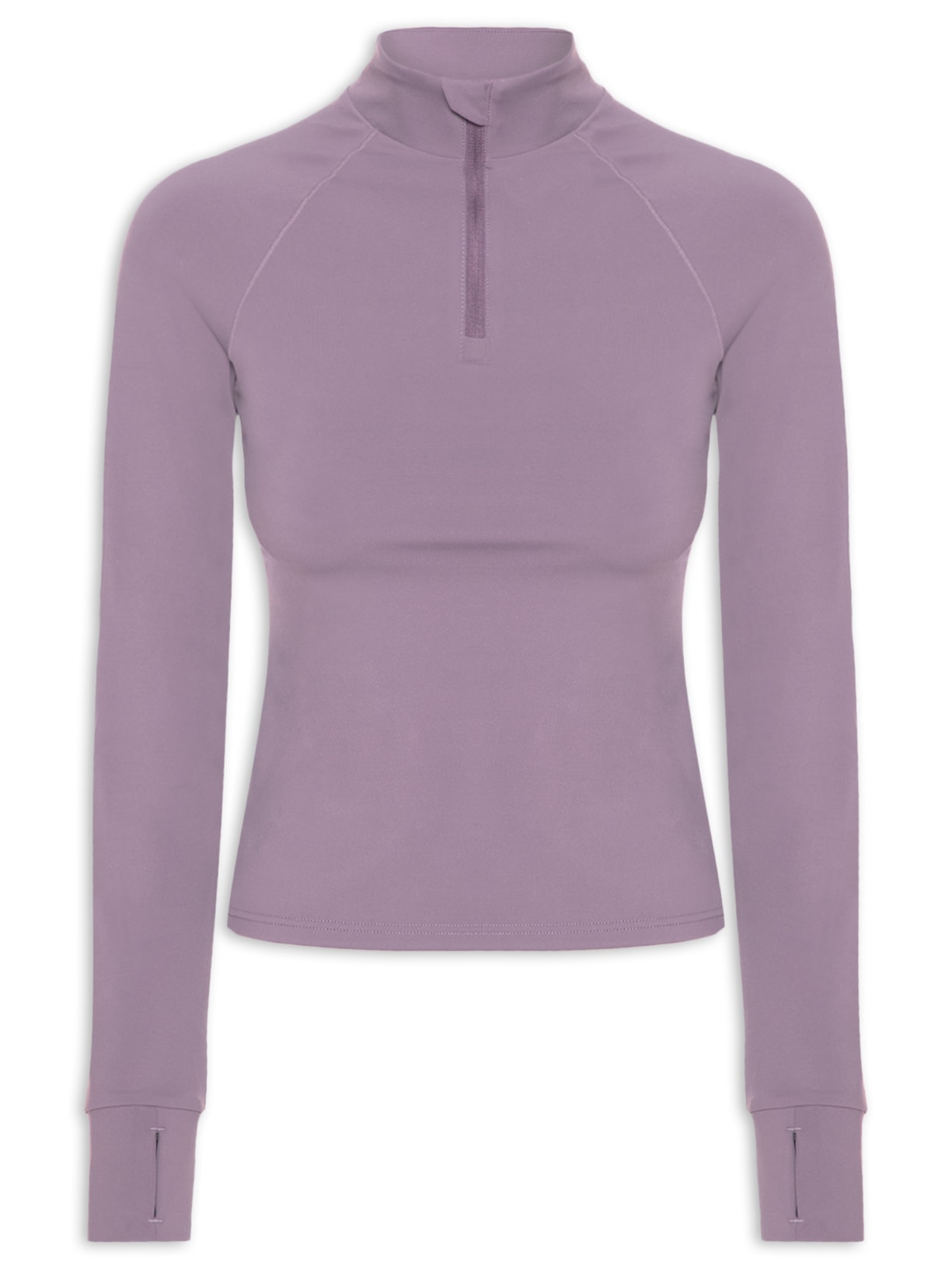 Camiseta Feminina Manga Longa - Roxo
