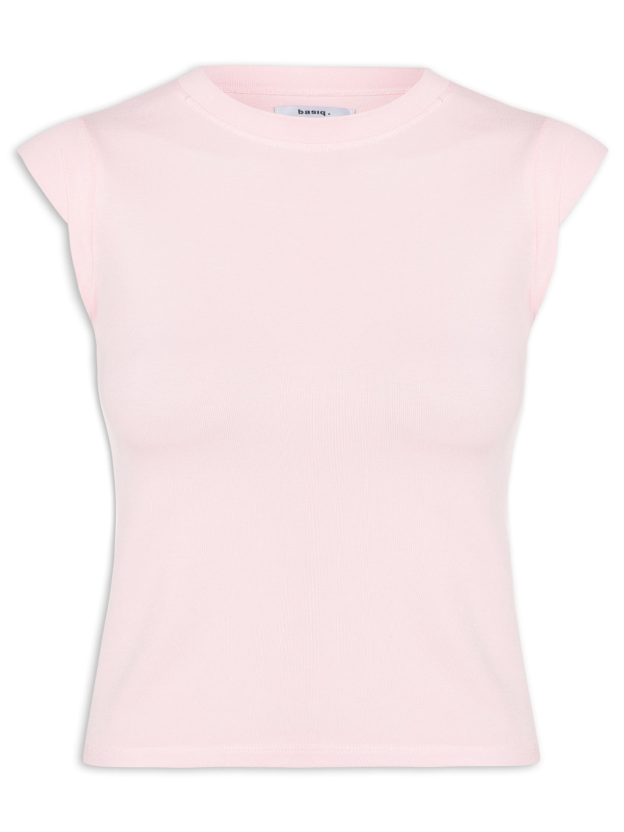 Camiseta Feminina Manga Sobreposta - Rosa