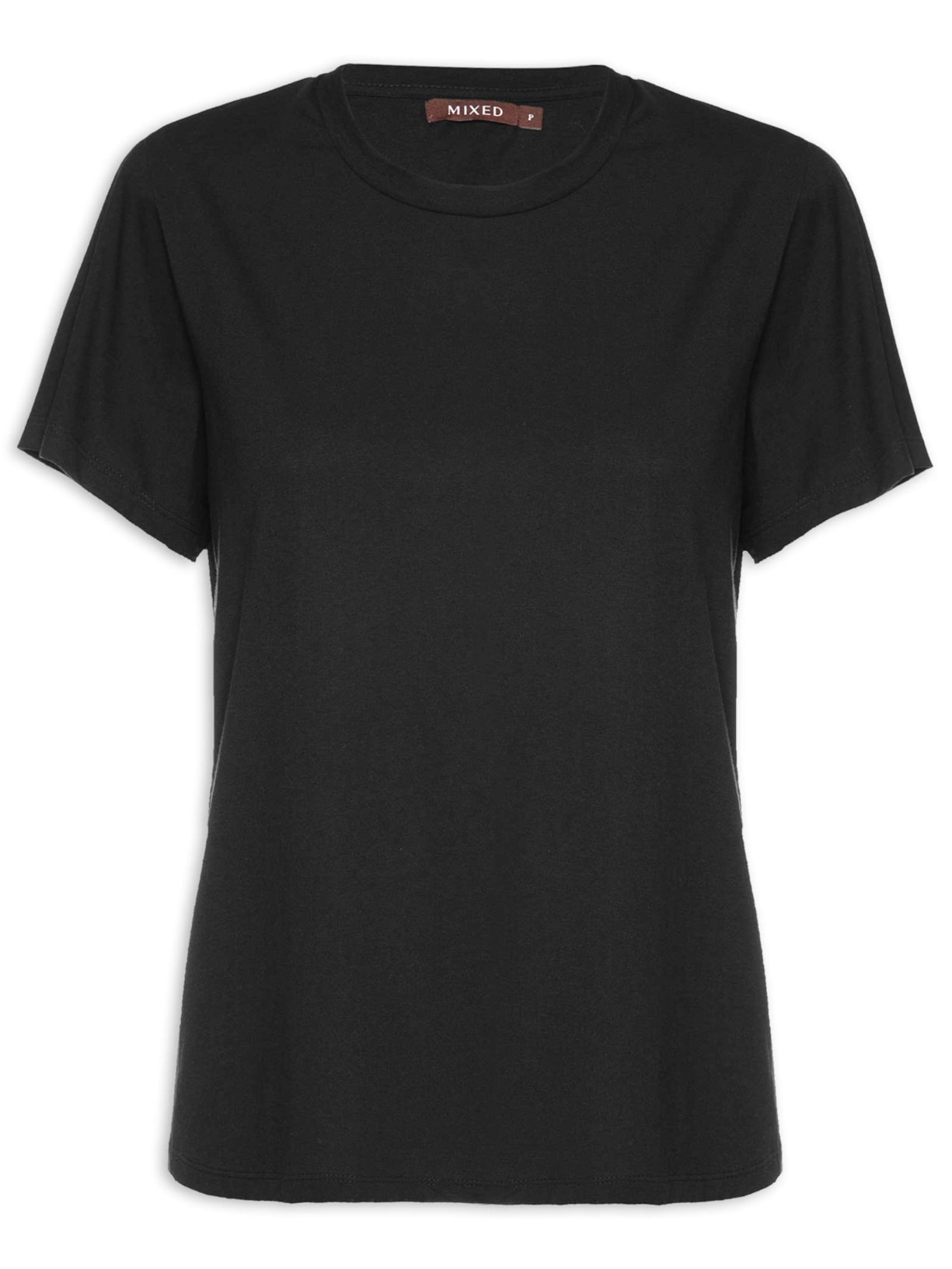 Camiseta Feminina Maria I23 - Preto
