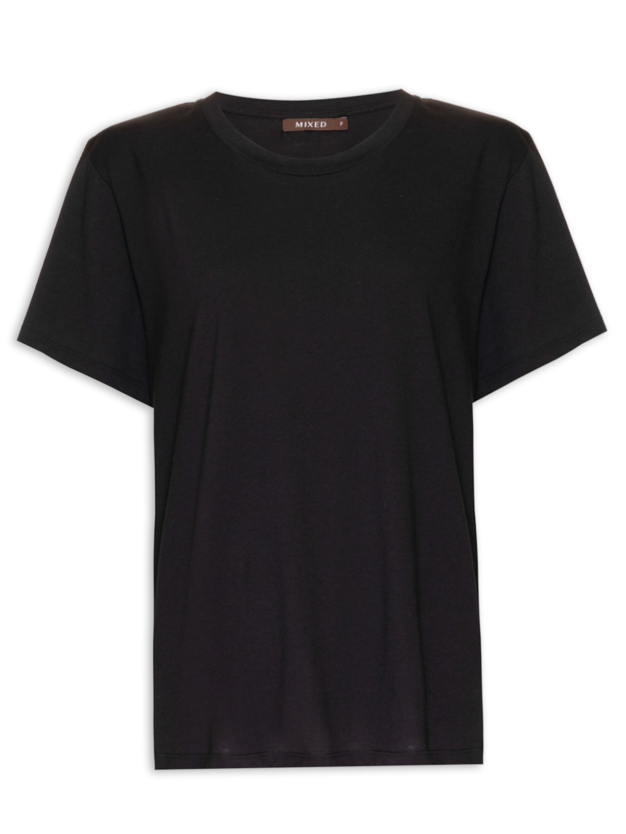 Camiseta Feminina Maria - Preto