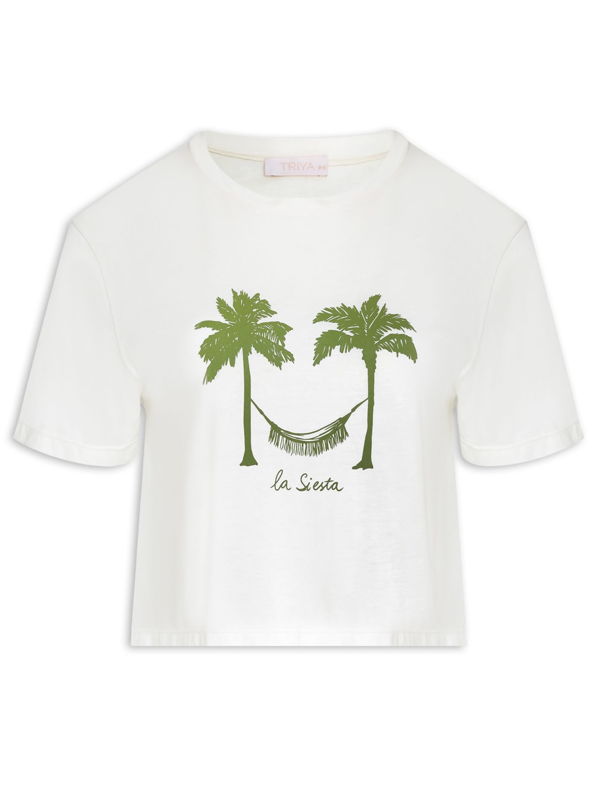 Camiseta Feminina Marly - Branco