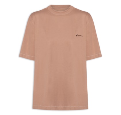 Camiseta Feminina - Marrom