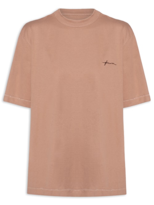 Camiseta Feminina - Marrom